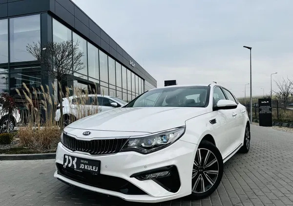 kia pomorskie Kia Optima cena 79900 przebieg: 130798, rok produkcji 2018 z Gdańsk